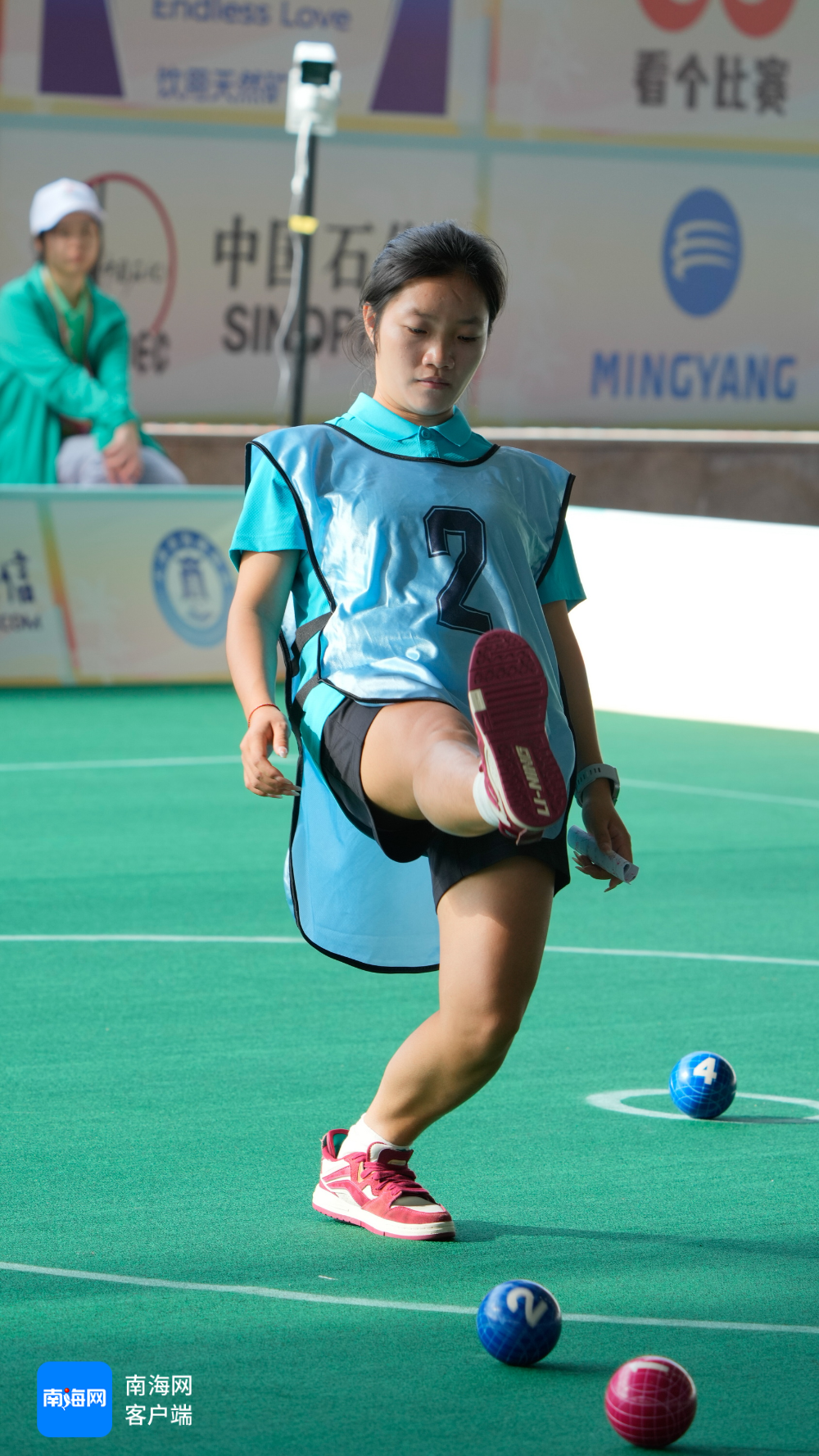 运动员们在赛场上尽展风采！